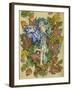 Winter Leaf Fairy-Linda Ravenscroft-Framed Giclee Print