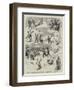 Winter Life in India with a New Goorkha Regiment-Charles Joseph Staniland-Framed Premium Giclee Print