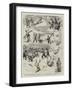 Winter Life in India with a New Goorkha Regiment-Charles Joseph Staniland-Framed Giclee Print