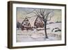 Winter Light (Oil on Canvas)-Jean Baptiste Armand Guillaumin-Framed Giclee Print