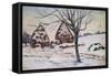 Winter Light (Oil on Canvas)-Jean Baptiste Armand Guillaumin-Framed Stretched Canvas