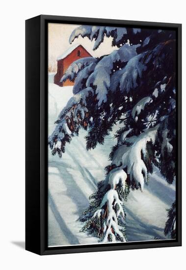 Winter Light-Kevin Dodds-Framed Stretched Canvas