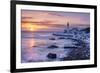 Winter Lights-Michael Blanchette-Framed Photographic Print