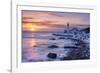 Winter Lights-Michael Blanchette-Framed Photographic Print