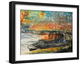 Winter, Little Venice-Brenda Brin Booker-Framed Giclee Print