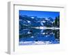 Winter Lodge in Sierra Nevada-Mick Roessler-Framed Photographic Print