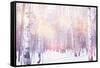 Winter Magic Birch Grove-Ataly-Framed Stretched Canvas