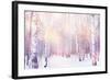 Winter Magic Birch Grove-Ataly-Framed Photographic Print