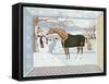 Winter Magic - January-Kristin Bryant-Framed Stretched Canvas