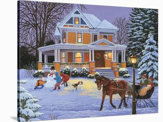 Winter Memories-William Vanderdasson-Stretched Canvas