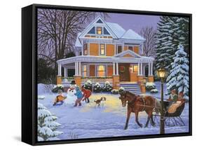 Winter Memories-William Vanderdasson-Framed Stretched Canvas