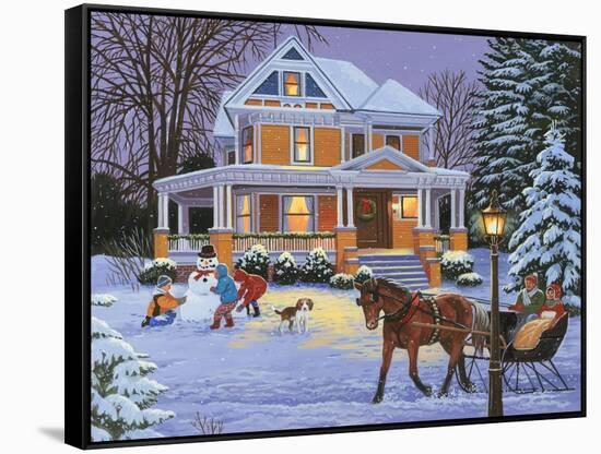 Winter Memories-William Vanderdasson-Framed Stretched Canvas