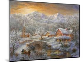 Winter Merriment-Nicky Boehme-Mounted Giclee Print