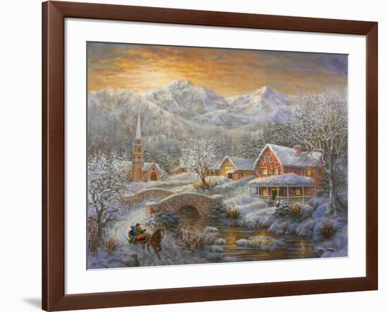 Winter Merriment-Nicky Boehme-Framed Giclee Print