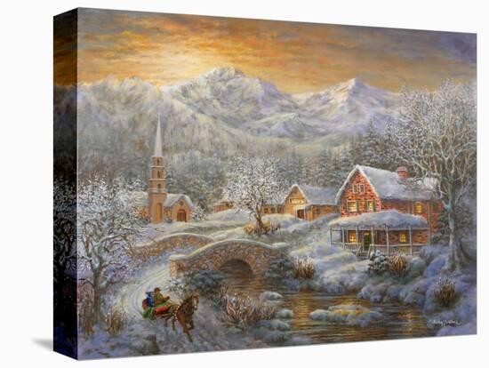 Winter Merriment-Nicky Boehme-Stretched Canvas