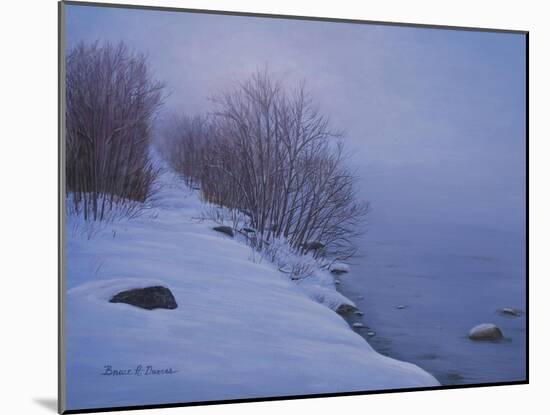 Winter Mist-Bruce Dumas-Mounted Giclee Print