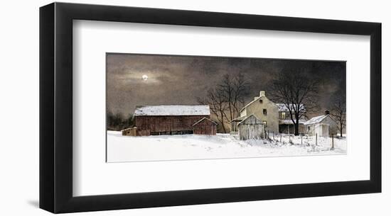 Winter Moon-Ray Hendershot-Framed Giclee Print