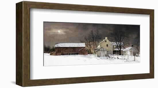 Winter Moon-Ray Hendershot-Framed Giclee Print