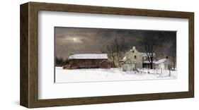 Winter Moon-Ray Hendershot-Framed Giclee Print