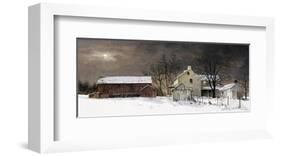 Winter Moon-Ray Hendershot-Framed Giclee Print