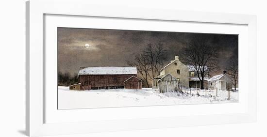 Winter Moon-Ray Hendershot-Framed Giclee Print