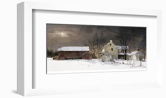 Winter Moon-Ray Hendershot-Framed Art Print