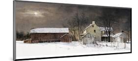 Winter Moon-Ray Hendershot-Mounted Art Print