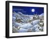 Winter Moon-Bill Bell-Framed Giclee Print