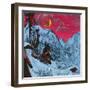 Winter Moonlit Night, 1919-Ernst Ludwig Kirchner-Framed Giclee Print