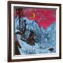 Winter Moonlit Night, 1919-Ernst Ludwig Kirchner-Framed Giclee Print