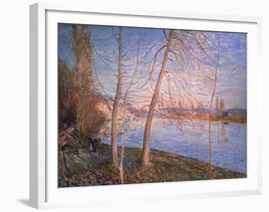 Winter Morning, 1878-Alfred Sisley-Framed Giclee Print