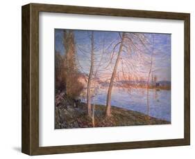 Winter Morning, 1878-Alfred Sisley-Framed Giclee Print