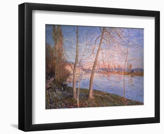 Winter Morning, 1878-Alfred Sisley-Framed Giclee Print