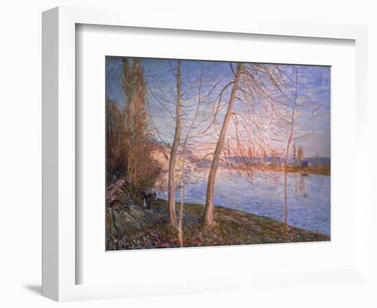 Winter Morning, 1878-Alfred Sisley-Framed Giclee Print