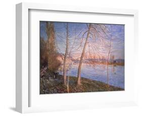 Winter Morning, 1878-Alfred Sisley-Framed Giclee Print