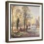 Winter Morning, 1906 (Oil on Canvas)-George Clausen-Framed Giclee Print