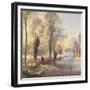 Winter Morning, 1906 (Oil on Canvas)-George Clausen-Framed Giclee Print