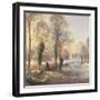 Winter Morning, 1906 (Oil on Canvas)-George Clausen-Framed Giclee Print