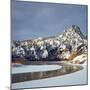 Winter Morning Along the Missouri River Near Hardy, Montana-John Lambing-Mounted Photographic Print