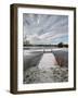 Winter Morning at Mallard Lake at the Lower Moor Farm Nature Reserve-David Hall-Framed Photographic Print