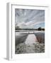 Winter Morning at Mallard Lake at the Lower Moor Farm Nature Reserve-David Hall-Framed Photographic Print