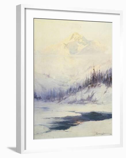 Winter Morning, Mount Mckinley, Alaska-Sidney Laurence-Framed Giclee Print