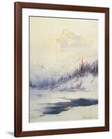 Winter Morning, Mount Mckinley, Alaska-Sidney Laurence-Framed Giclee Print