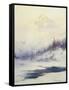 Winter Morning, Mount Mckinley, Alaska-Laurence Sydney-Framed Stretched Canvas