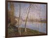 Winter Morning - Veneux. Matin D'Hiver - Veneux, 1878-Alfred Sisley-Framed Giclee Print