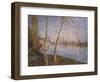 Winter Morning - Veneux. Matin D'Hiver - Veneux, 1878-Alfred Sisley-Framed Giclee Print