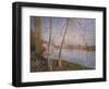 Winter Morning - Veneux. Matin D'Hiver - Veneux, 1878-Alfred Sisley-Framed Giclee Print