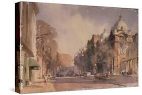 Winter Morning, Victoria and Albert Museum, 1990-Trevor Chamberlain-Stretched Canvas