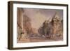 Winter Morning, Victoria and Albert Museum, 1990-Trevor Chamberlain-Framed Giclee Print