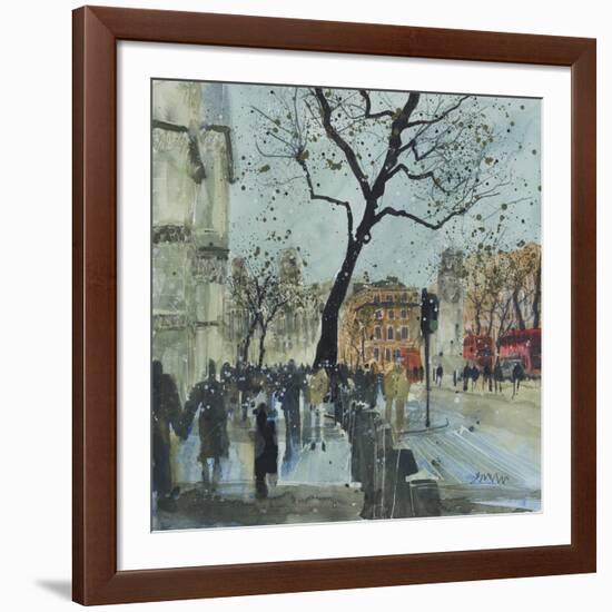 Winter Morning - Whitehall, London-Susan Brown-Framed Giclee Print